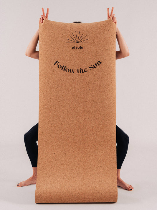 Non-slip and ecological yoga mat