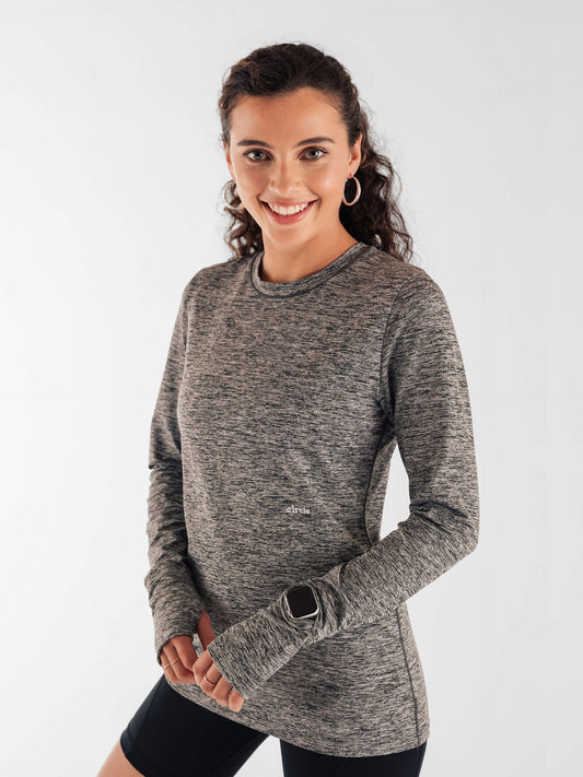 T-shirt manches longues Motivation Femme