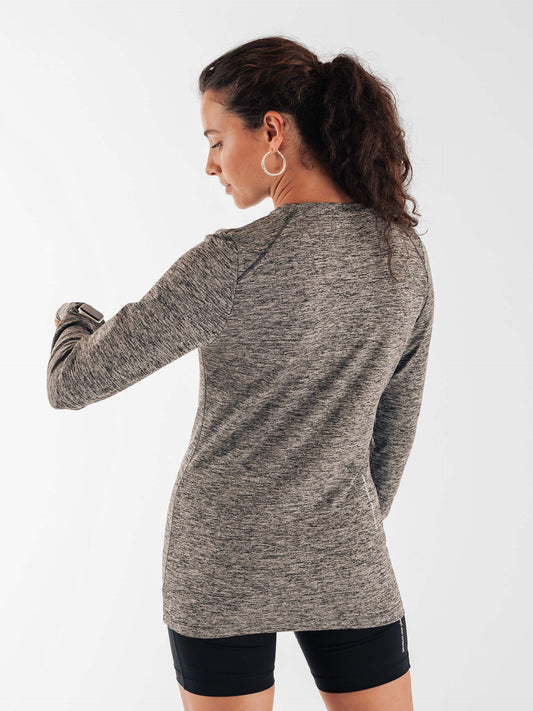 T-shirt manches longues Motivation Femme